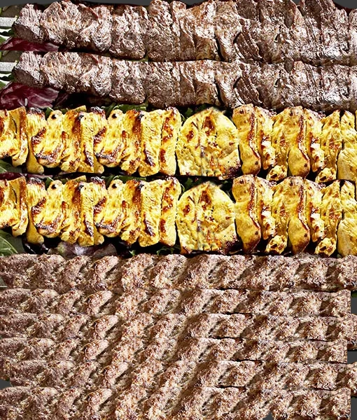 Family Specialties kebab dish
